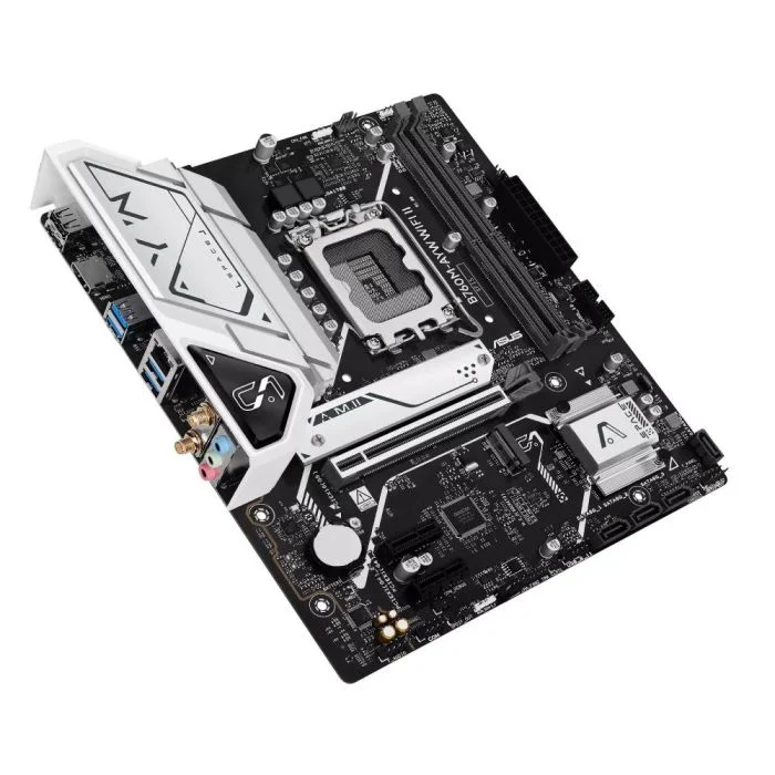 Placa Mãe Asus B760m-ayw Wifi Ii LGA  1700 2xDDR5 Chipset Intel B760 Matx