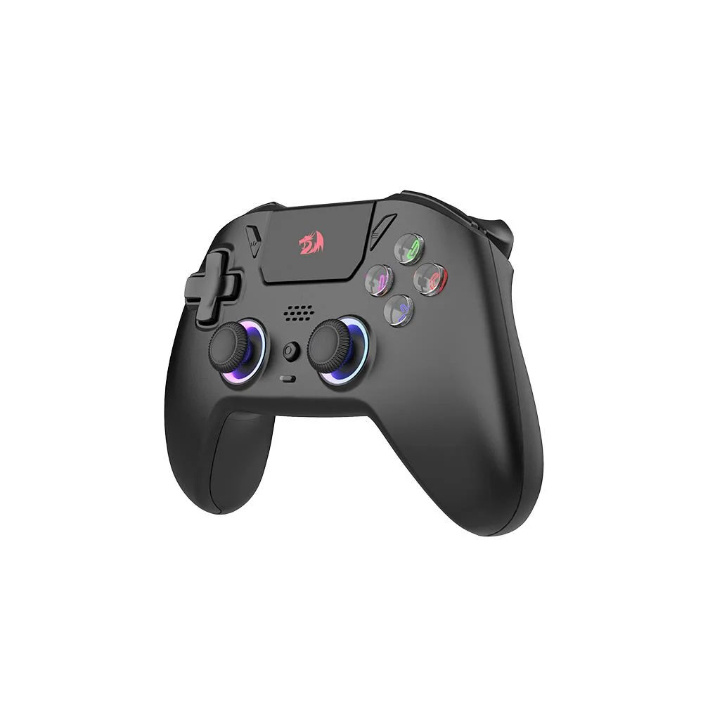 Controle Gamer Redragon Darkflame Preto Com LEDs Controle Gamer Redragon Darkflame Preto Com LEDs