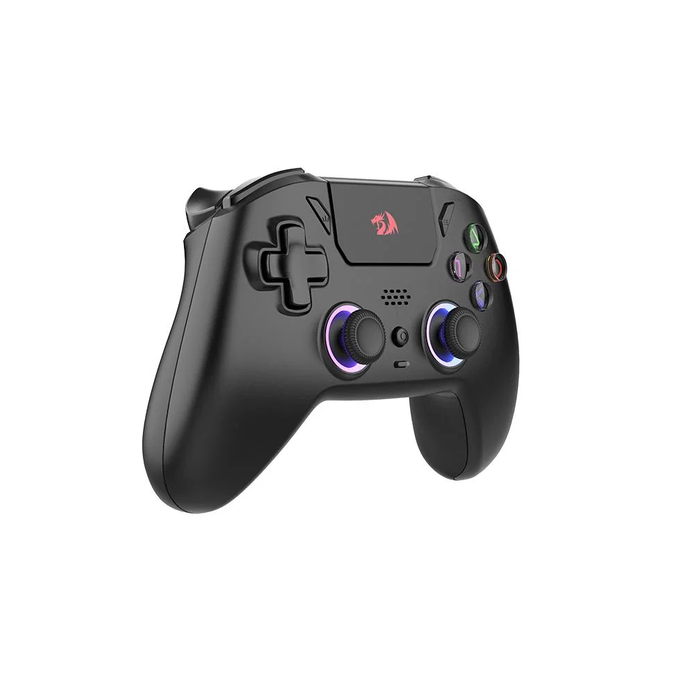 Controle Gamer Redragon Darkflame Preto Com LEDs Controle Gamer Redragon Darkflame Preto Com LEDs