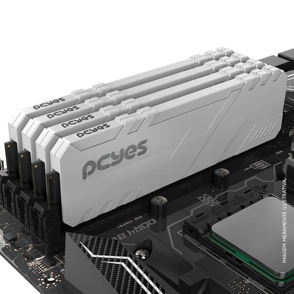 Memoria Gamer PCyes Udimm 32gb Ddr4 3200mhz White Memoria Gamer PCyes Udimm 32gb Ddr4 3200mhz White