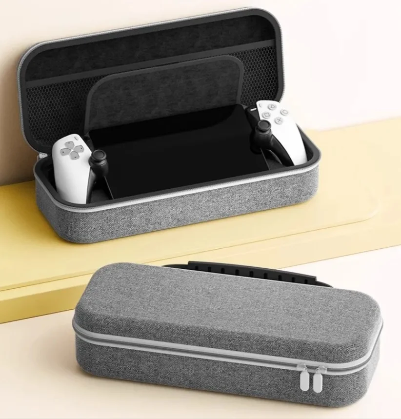 Case Estojo Rígido Para Ps5 Portal Bolsa + Pelicula Vidro