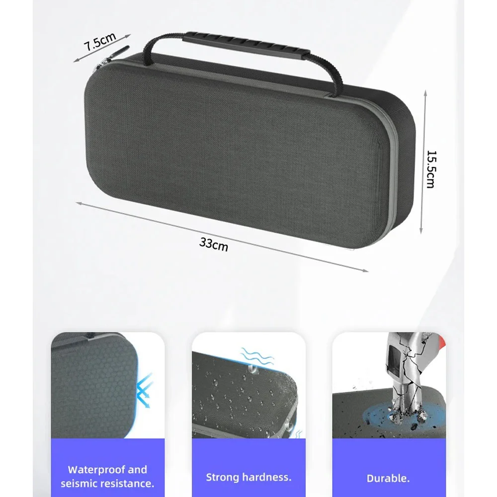 Case Estojo Rígido Para Ps5 Portal Bolsa + Pelicula Vidro
