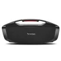 Caixa De Som Portátil Bomberbox Pro 150w Rms Ipx7 Com Carregador Por Indução Bluetooth Tws Preta Preto 127/220v