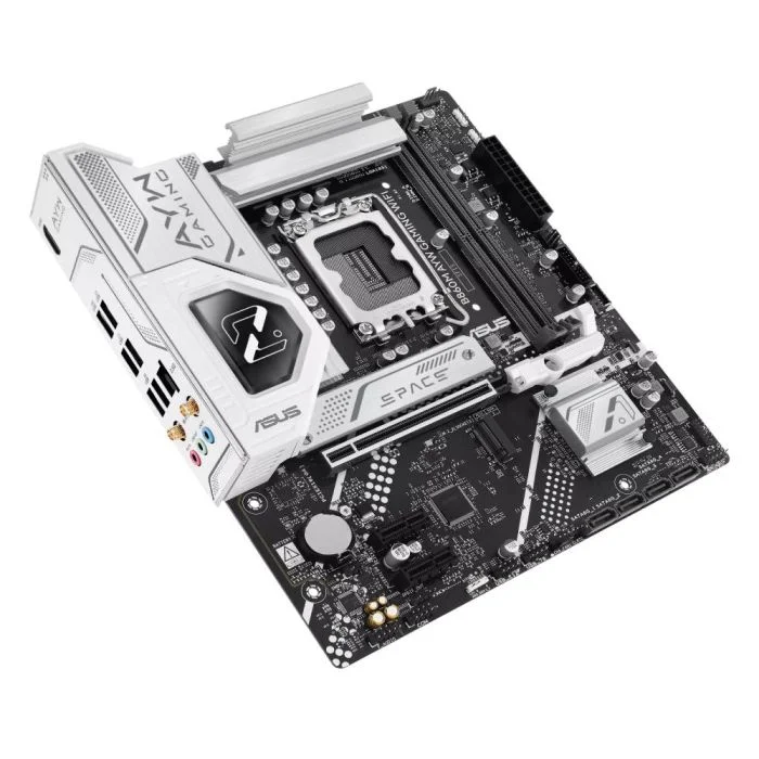 Placa Mãe Asus B860m Ayw Gaming Wifi LGA 1851 2xDDR5 Chipset Intel B860 Matx Placa Mãe Asus B860m Ayw Gaming Wifi LGA 1851 2xDDR5 Chipset Intel B860 Matx