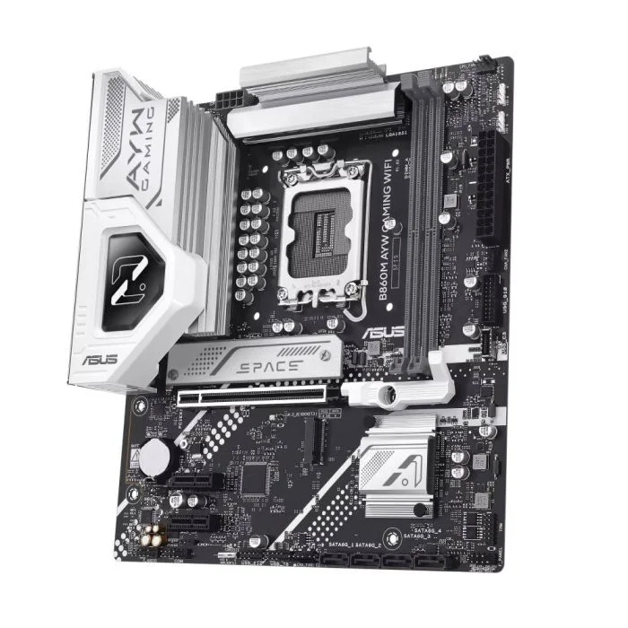Placa Mãe Asus B860m Ayw Gaming Wifi LGA 1851 2xDDR5 Chipset Intel B860 Matx Placa Mãe Asus B860m Ayw Gaming Wifi LGA 1851 2xDDR5 Chipset Intel B860 Matx