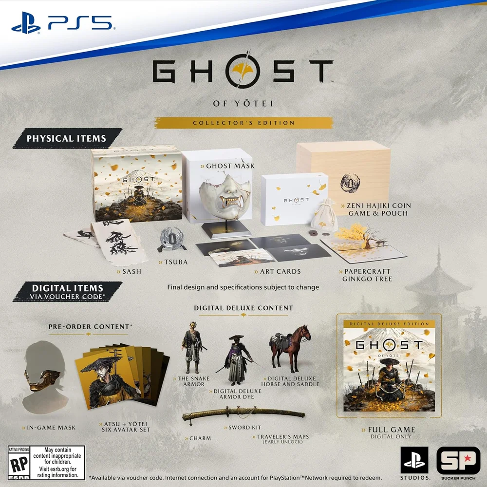 Ghost Of Yōtei Collector’s Edition - Playstation 5