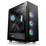 Gabinete Gamer Thermaltake Divider 500 Tg ARGB Black – Mid Tower, 4 Vidros Temperados, 3 Fans ARGB