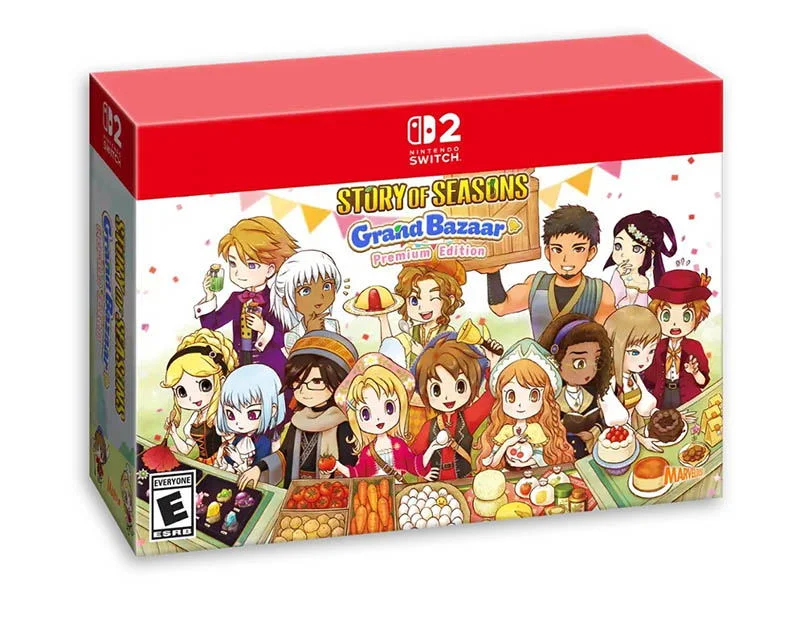 Jogo Story Of Seasons Grand Bazaar Premium Edition - Switch 2