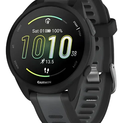Relógio Smartwatch Garmin Forerunner 165 Music Amoled Preto
