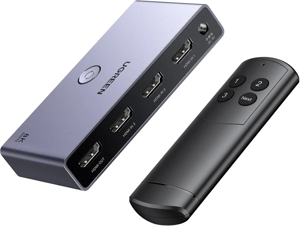 8K HDMI 2x1 Switcher スイッチャー Produtos com até 15 OFF no PIX KaBuM