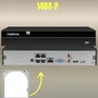 Kit 1 Câmera Ip Vipc 1230b Intelbras Nvd 1404p Hd 500gb