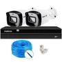 Kit Cftv 2 Câmeras Ip Vipc 1230b Intelbras Nvd 1404p S/hd