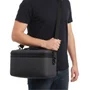 Bag Maleta Transporte Mala De Viagem + Case De Silicone Protetora + Película Vidro Para Switch 2 (branco)