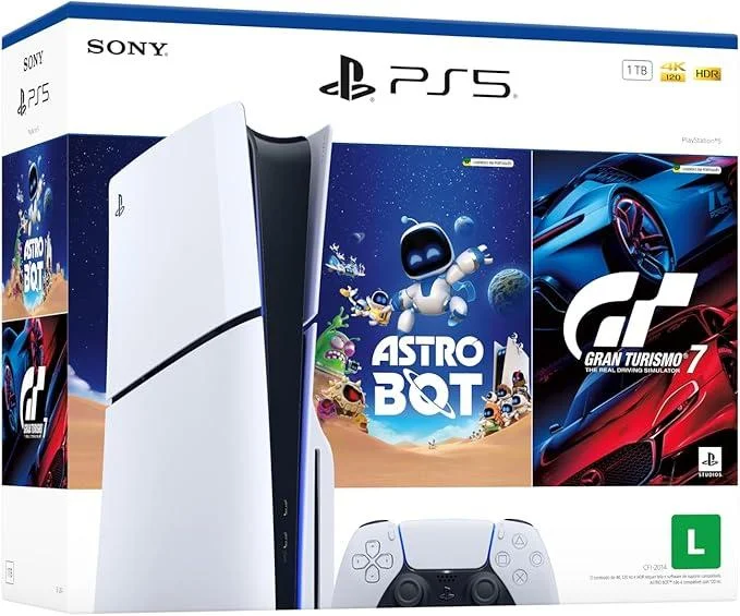 Console Playstation 5 1TB – Astro Bot E Gran Turismo 7 Console Playstation 5 1TB – Astro Bot E Gran Turismo 7