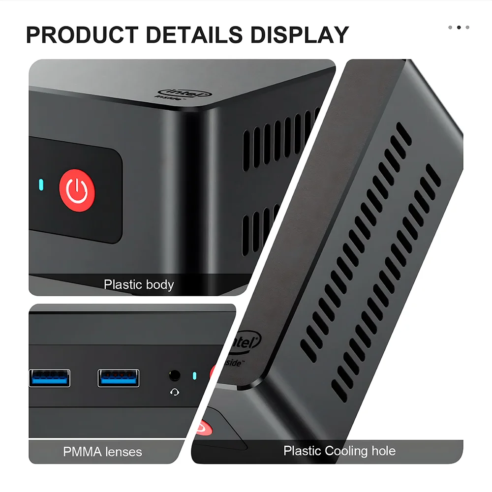 Beelink Mini PC Gkmini J5005u 8GB 256gb SSD Mini Desktop em Campinas - foto 4
