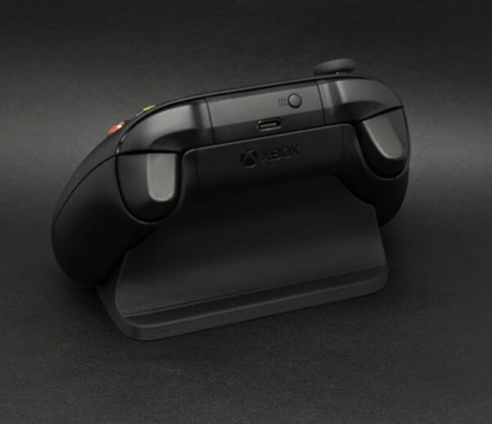Suporte De Mesa Para Controle XBOX Series S E Series X Cor:preto Suporte De Mesa Para Controle XBOX Series S E Series X Cor:preto