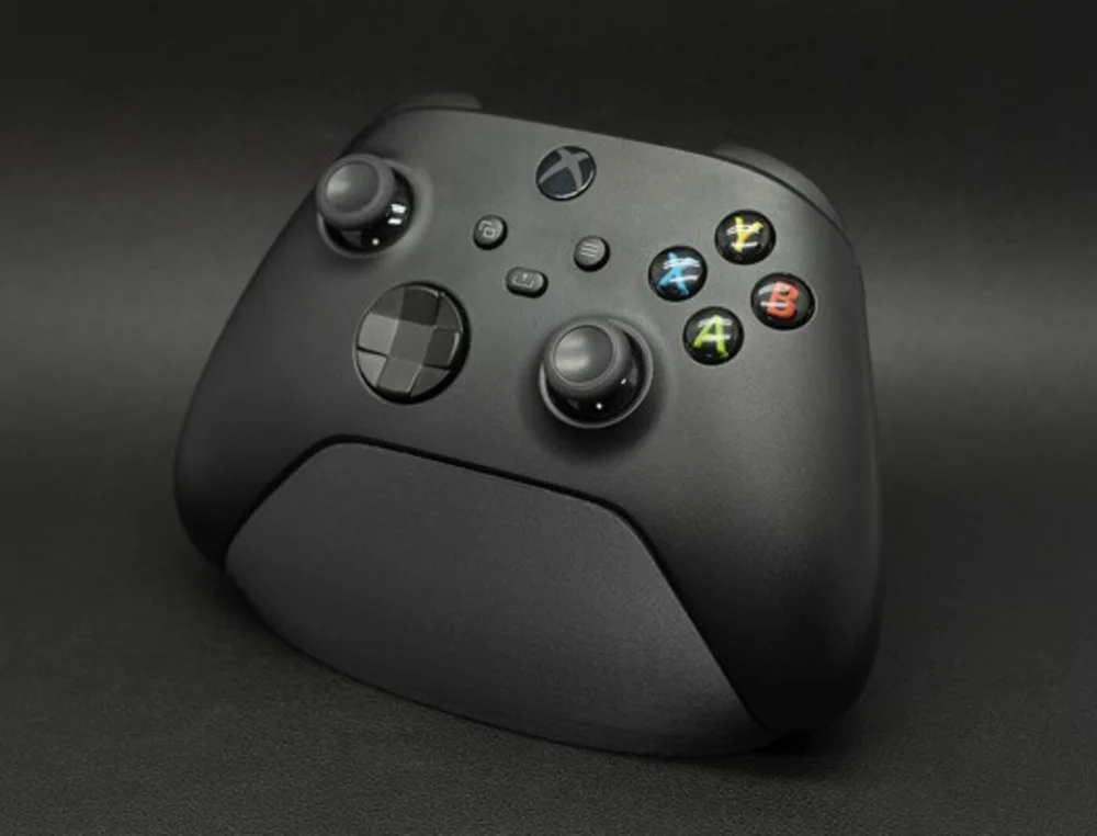 Suporte De Mesa Para Controle XBOX Series S E Series X Cor:preto Suporte De Mesa Para Controle XBOX Series S E Series X Cor:preto