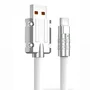 Cabo Usb Tipo-c A' Gold 5a Max Turbo Carregamento Resistente Cb72-3 Branco