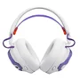 Fone De Ouvido Bluetooth Jbl Quantum 650 Headset Branco E Roxo Até 45 Horas De Reprodução