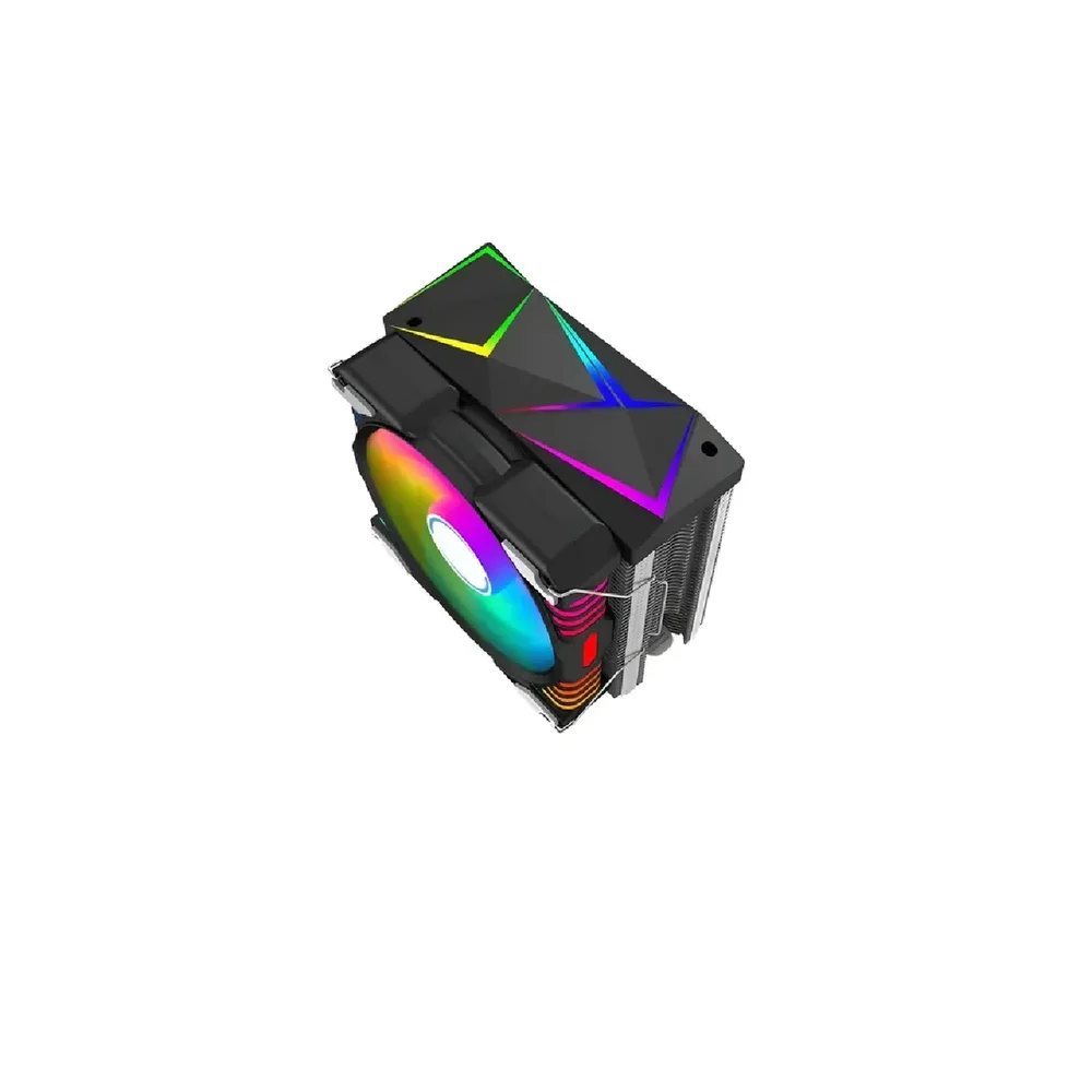 Cooler Exbom Gamer Universal Com 4 Heatpipes Cobre RGB Cp-h5400 Cooler Exbom Gamer Universal Com 4 Heatpipes Cobre RGB Cp-h5400