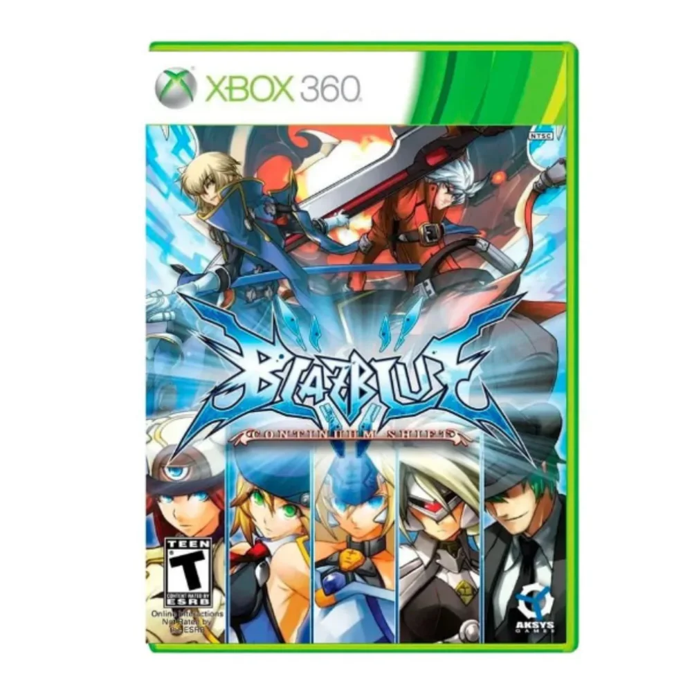 Jogo Blazblue Continuum Shift XBOX 360 Lacrado Jogo Blazblue Continuum Shift XBOX 360 Lacrado