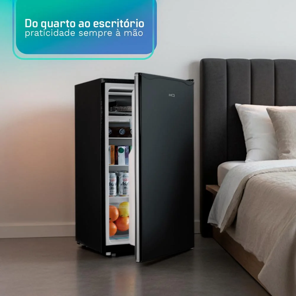 Frigobar Hq 93 Litros Preto Bc-93 Frigobar Hq 93 Litros Preto Bc-93