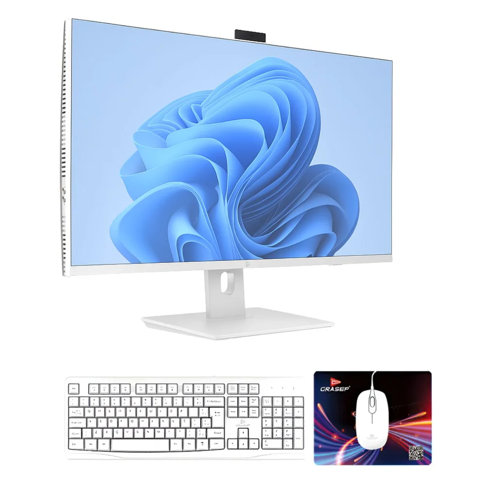 "Computador All In One 23.8"" Full HD SSD 256gb 16GB RAM, Intel Core i5-6200U, Teclado E Mouse, WINDOWS 11 Pro HDMI Vga Grasep - D-ai17" em Campinas