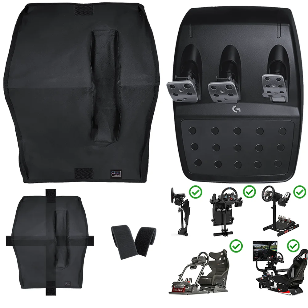 Capa Protetora Qualicapas Compatível Com Pedal G25 G27 G29 G920 G923 Simulador Gamer Logitech Capa Protetora Qualicapas Compatível Com Pedal G25 G27 G29 G920 G923 Simulador Gamer Logitech
