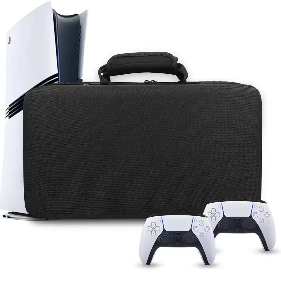 Bolsa Premium Mochila Transporte Para Playstation 5 Pro E Acessórios Preta Bolsa Premium Mochila Transporte Para Playstation 5 Pro E Acessórios Preta