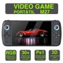 Console De Jogo Portátil Com Tela Ips De 7 " Sistema Emuelec RGB Lightning Nintendo 64, Dreamcast E Psp