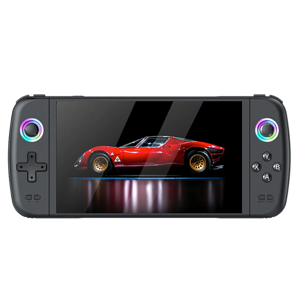 Console De Jogo Portátil Com Tela Ips De 7 " Sistema Emuelec RGB Lightning Nintendo 64, Dreamcast E Psp Console De Jogo Portátil Com Tela Ips De 7 " Sistema Emuelec RGB Lightning Nintendo 64, Dreamcast E Psp