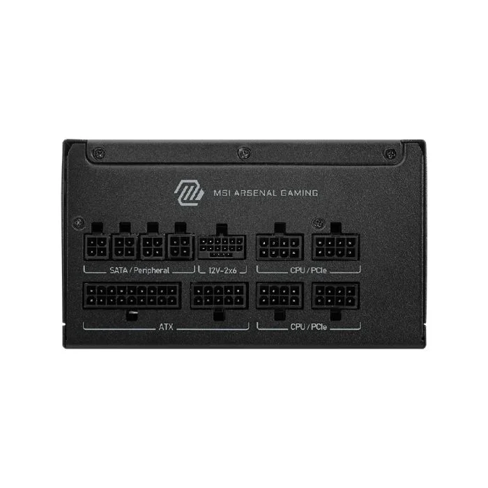 Fonte MSI MAG A850GLS 850W 80 Plus Gold Modular PFC Ativo C/ Cabo - Preto