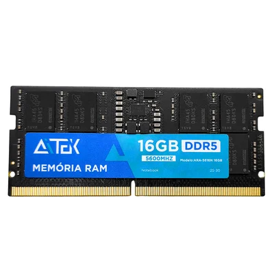 Memória Ram Para Notebook 16gb Ddr5 5600mhz Sodimm, Alta