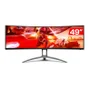 Monitor Gamer Aoc Agon Ag493qcx, 49 Pol, Va, DFULL HD, Curvo, 1ms, 144hz, HDMI/dp, Freesync, Ag493qcx