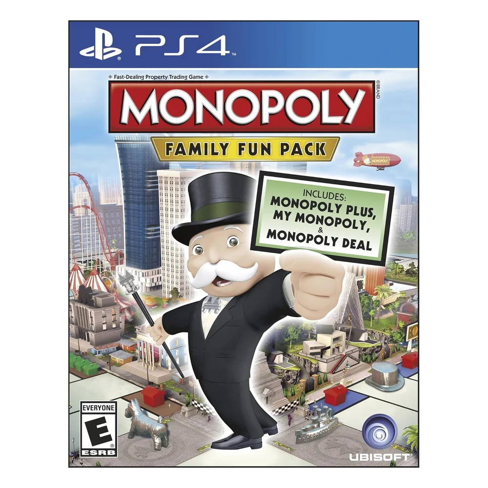 Jogo Monopoly Family Fun Pack Ps4 Jogo Monopoly Family Fun Pack Ps4