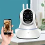 Camera Ip Wifi 3 Antenas App Yoosee Onvif Full Hd P2p 360º