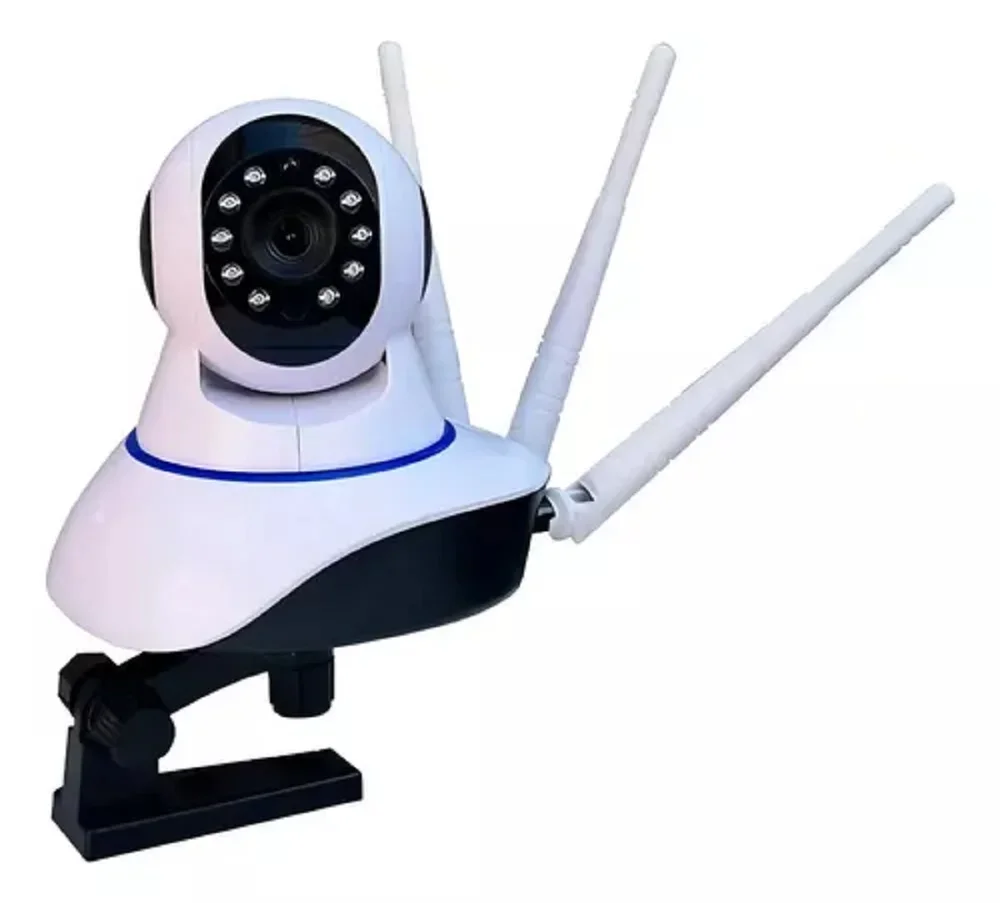 Camera Ip Wifi 3 Antenas App Yoosee Onvif Full Hd P2p 360º Camera Ip Wifi 3 Antenas App Yoosee Onvif Full Hd P2p 360º