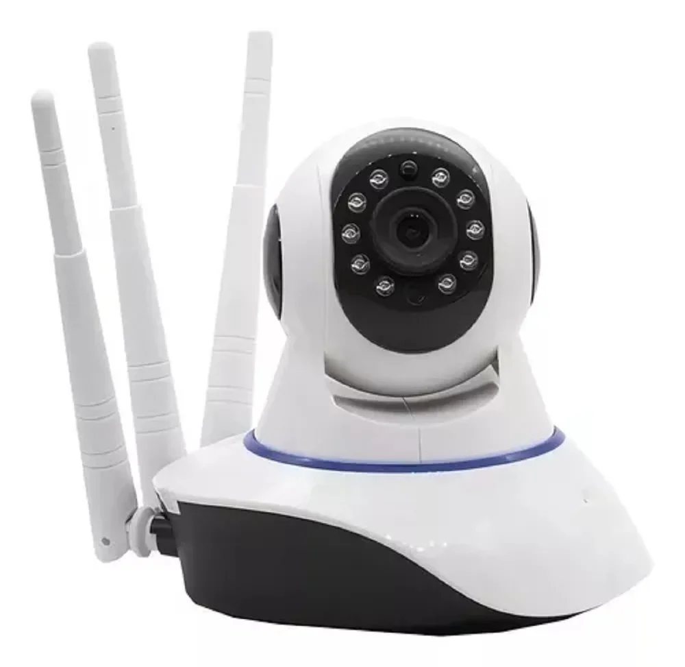 Camera Ip Wifi 3 Antenas App Yoosee Onvif Full Hd P2p 360º Camera Ip Wifi 3 Antenas App Yoosee Onvif Full Hd P2p 360º