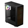Gabinete Gamer Gamdias Aura Gc4 Elite Atx Com 3 Fans ARGB Preto