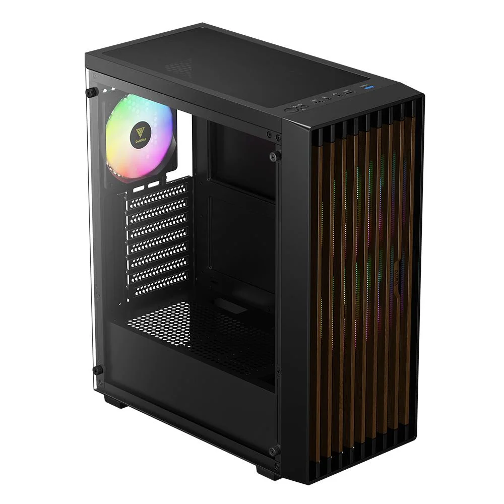Gabinete Gamer Gamdias Aura Gc4 Elite Atx Com 3 Fans ARGB Preto Gabinete Gamer Gamdias Aura Gc4 Elite Atx Com 3 Fans ARGB Preto