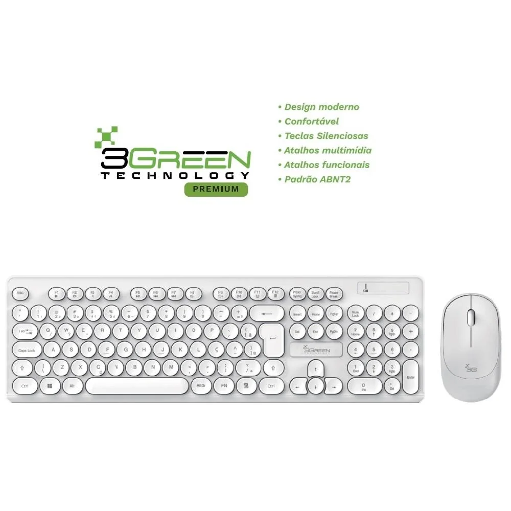 "Computador All In One 24"" Branco, Intel i5 9400, 16gb Ddr4, SSD 256gb, WINDOWS 11  , Webcam, Wi-fi, 3green Unique" em Campinas - foto 3