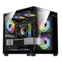 Gabinete Gamer Com 4 Fans Preto RGB Gb1796 - Hayom