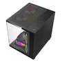 Gabinete Gamer Com 4 Fans Preto RGB Gb1796 - Hayom