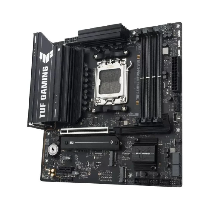 Placa Mãe Asus Tuf Gaming B850m-e Wifi Am5 4xDDR5 Amd B850 Matx Placa Mãe Asus Tuf Gaming B850m-e Wifi Am5 4xDDR5 Amd B850 Matx