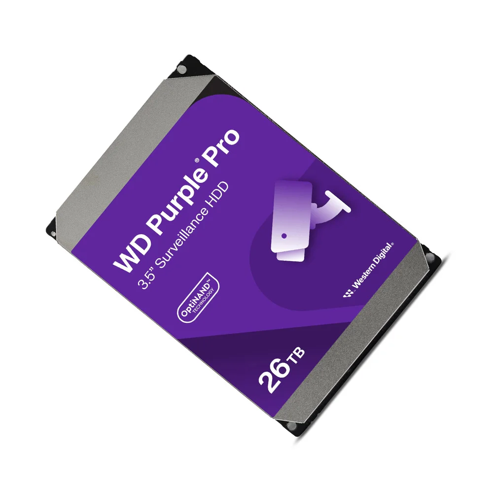 Disco duro interno 3.5" purple surveillance sata 26tb