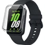 Capa Case Em Vídro Compatível Com Samsung Fit3 Smartwatch Cor:transparente