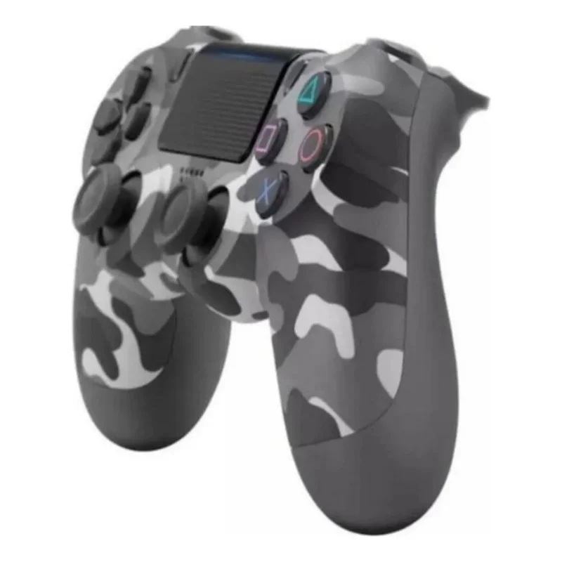 Controle Sem Fio Compatível Com Play4 Ps4 Playstation 4 / Slim / Pro / PC E Smart Tvs Samsung Urban Camuflado Controle Sem Fio Compatível Com Play4 Ps4 Playstation 4 / Slim / Pro / PC E Smart Tvs Samsung Urban Camuflado
