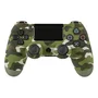Controle Sem Fio Compatível Com Play4 Ps4 Playstation 4 / Slim / Pro / PC E Smart Tvs Samsung Cor:verde Camuflado
