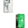 Película Cerâmica Flexível + Capa Tpu Para Iphone 16 Plus