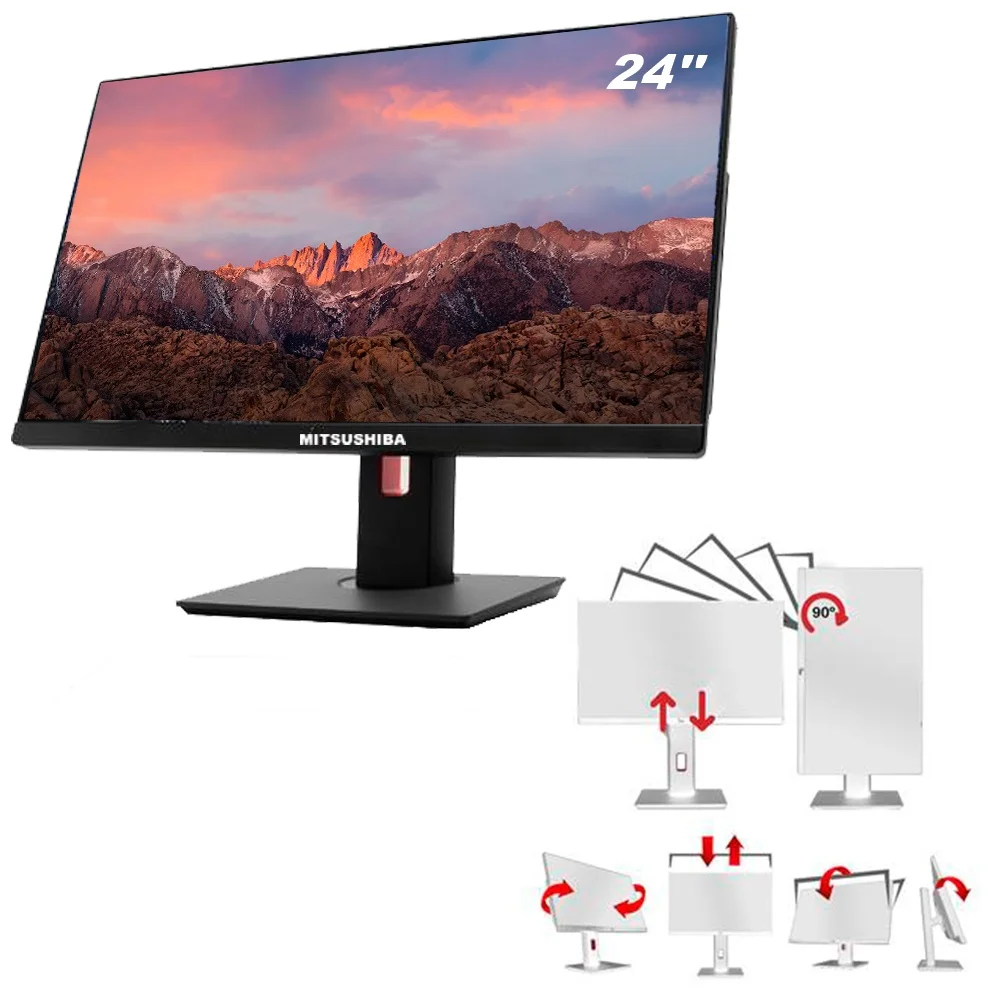 All In One 24 Pol Touch Antivandalismo Quad Core N100 8g SSD256g WINDOWS 11 Pro Mitsushiba em Campinas - foto 3
